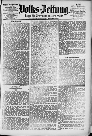 Volks-Zeitung on Mar 21, 1897