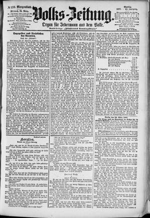 Volks-Zeitung vom 24.03.1897