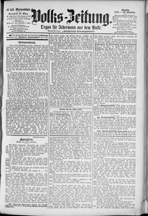 Volks-Zeitung on Mar 27, 1897
