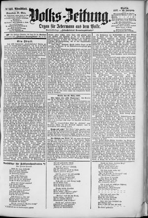 Volks-Zeitung vom 27.03.1897