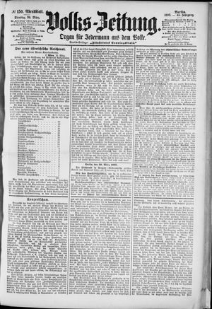 Volks-Zeitung on Mar 30, 1897
