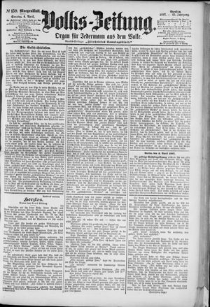 Volks-Zeitung vom 04.04.1897