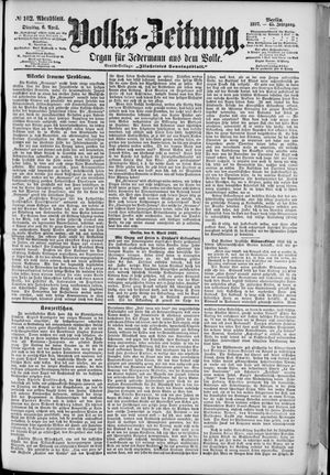 Volks-Zeitung vom 06.04.1897