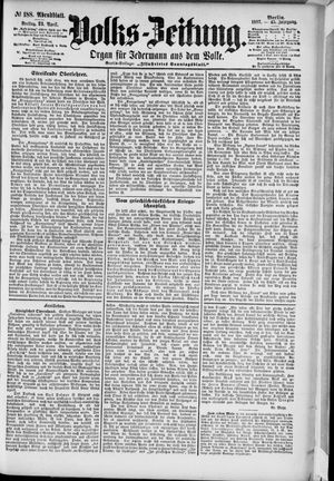 Volks-Zeitung vom 23.04.1897