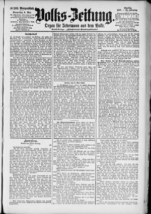 Volks-Zeitung vom 06.05.1897