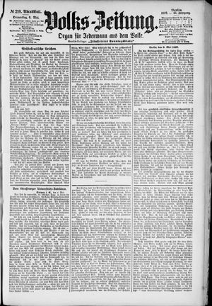 Volks-Zeitung vom 06.05.1897