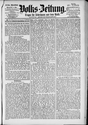 Volks-Zeitung vom 08.05.1897