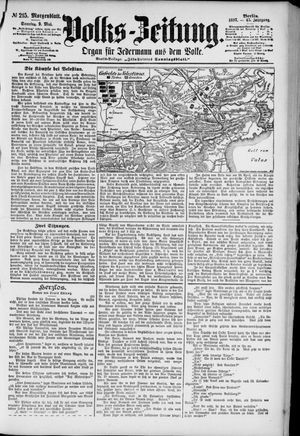 Volks-Zeitung vom 09.05.1897