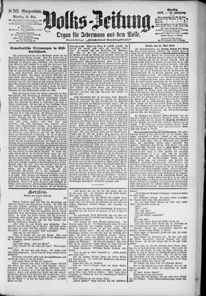 Volks-Zeitung vom 11.05.1897