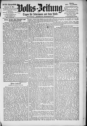 Volks-Zeitung vom 18.05.1897