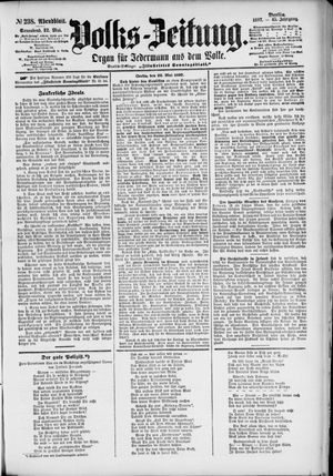 Volks-Zeitung vom 22.05.1897