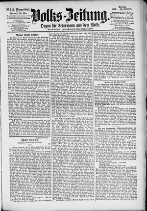 Volks-Zeitung vom 26.05.1897