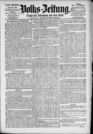 Volks-Zeitung vom 28.05.1897