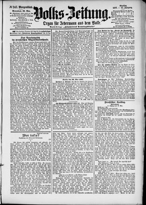 Volks-Zeitung vom 29.05.1897
