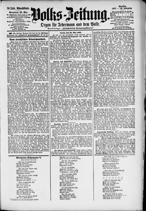 Volks-Zeitung vom 29.05.1897