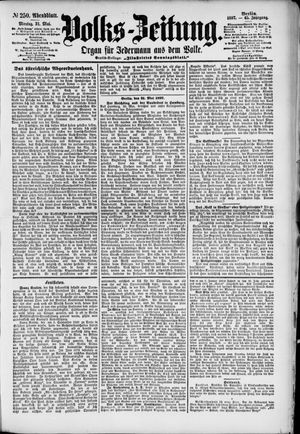 Volks-Zeitung vom 31.05.1897