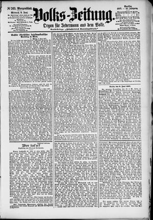 Volks-Zeitung vom 09.06.1897