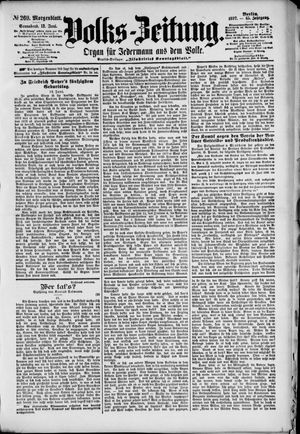 Volks-Zeitung vom 12.06.1897