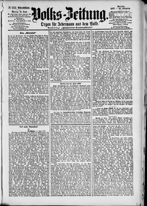 Volks-Zeitung vom 14.06.1897