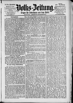Volks-Zeitung vom 15.06.1897