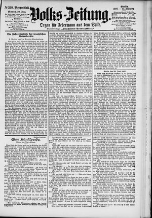Volks-Zeitung vom 30.06.1897