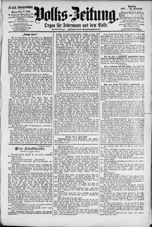Volks-Zeitung vom 08.07.1897