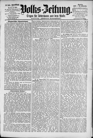 Volks-Zeitung on Jul 9, 1897