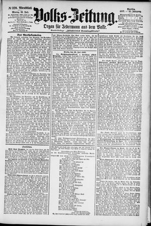 Volks-Zeitung vom 12.07.1897