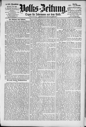 Volks-Zeitung vom 13.07.1897