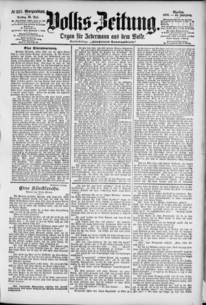 Volks-Zeitung vom 16.07.1897