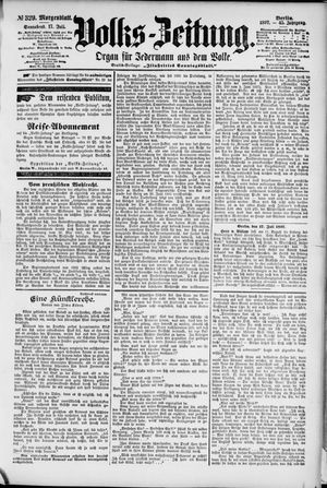 Volks-Zeitung vom 17.07.1897
