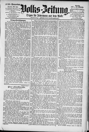 Volks-Zeitung on Jul 20, 1897