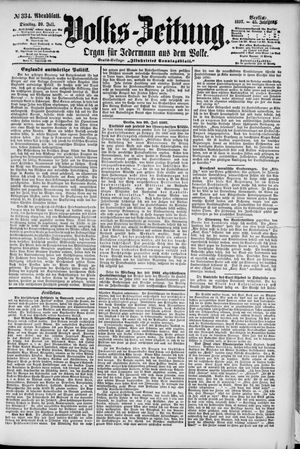 Volks-Zeitung on Jul 20, 1897