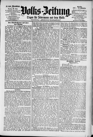 Volks-Zeitung vom 23.07.1897