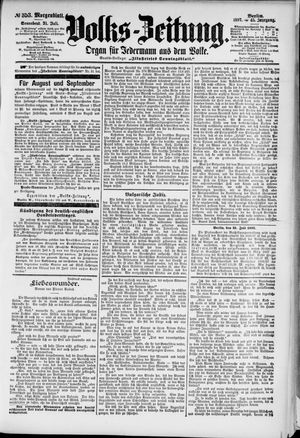 Volks-Zeitung vom 31.07.1897