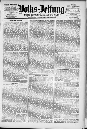Volks-Zeitung vom 03.08.1897