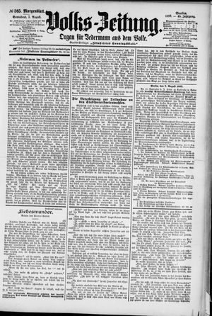 Volks-Zeitung vom 07.08.1897