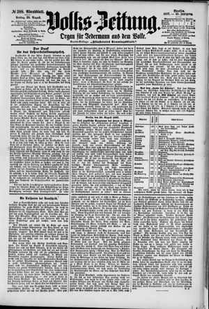 Volks-Zeitung vom 20.08.1897