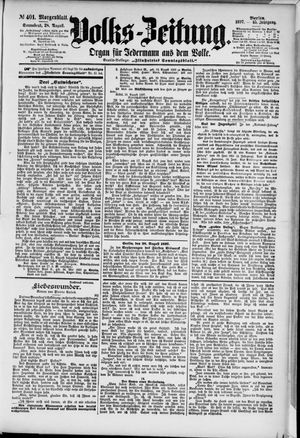 Volks-Zeitung vom 28.08.1897