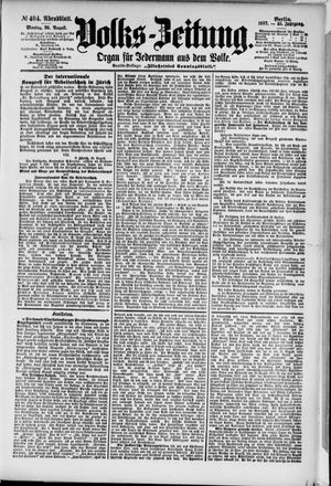 Volks-Zeitung vom 30.08.1897