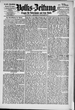 Volks-Zeitung vom 31.08.1897