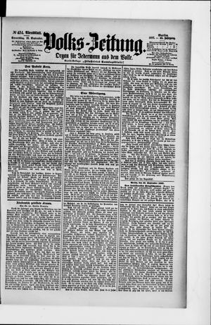 Volks-Zeitung vom 16.09.1897