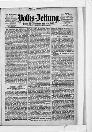 Volks-Zeitung vom 05.01.1898