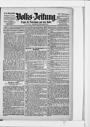 Volks-Zeitung on Jan 15, 1898