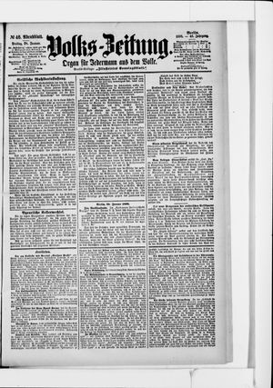 Volks-Zeitung vom 28.01.1898