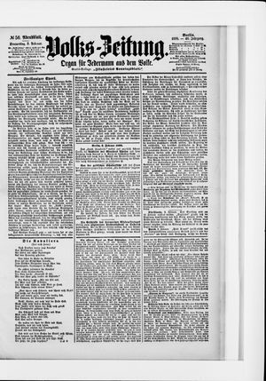 Volks-Zeitung vom 03.02.1898