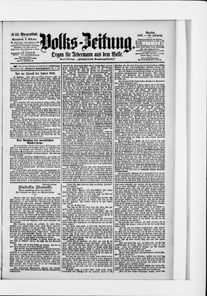 Volks-Zeitung vom 05.02.1898