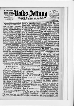 Volks-Zeitung vom 12.02.1898