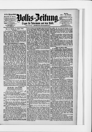 Volks-Zeitung on Feb 17, 1898
