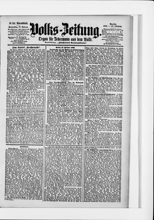 Volks-Zeitung vom 17.02.1898